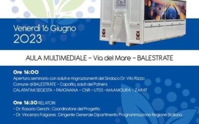 Ultimo appuntamento della settimana per le iniziative di divulgazione del proge…